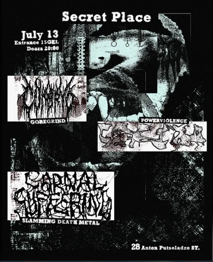 SLAM, GRIND, VIOLENCE! Secret Place 28 Anton Purtseladze St, Tbilisi