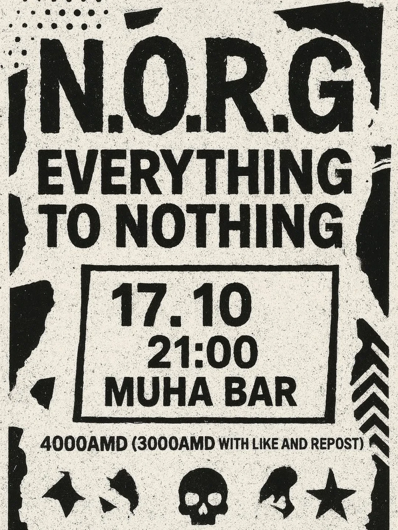 🔥 N.O.R.G UNLEASH THE DEBUT ALBUM 🔥 MUHA 3 Marshal Baghramyan Ave, Yerevan