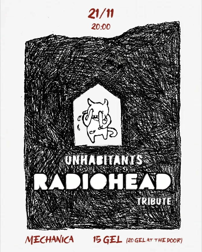 RADIOHEAD TRIBUTE Mechanica sound club 9 Dimitri Uznadze St, Tbilisi, Georgia