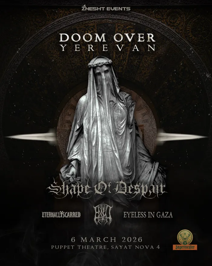 🇫🇮Shape of Despair live in Yerevan National Puppet Theatre 4 Sayat-Nova Ave, Yerevan