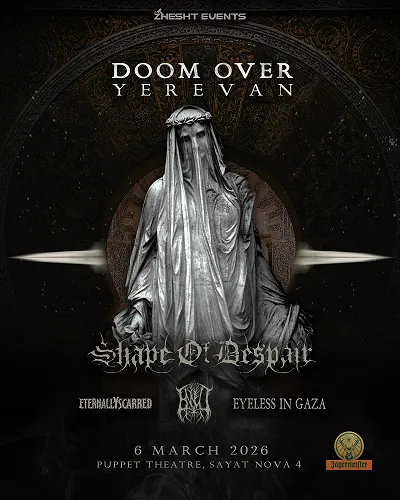 🇫🇮Shape of Despair live in Yerevan